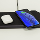 The Kvadrat fabric covered version of the Liberty wireless charger.